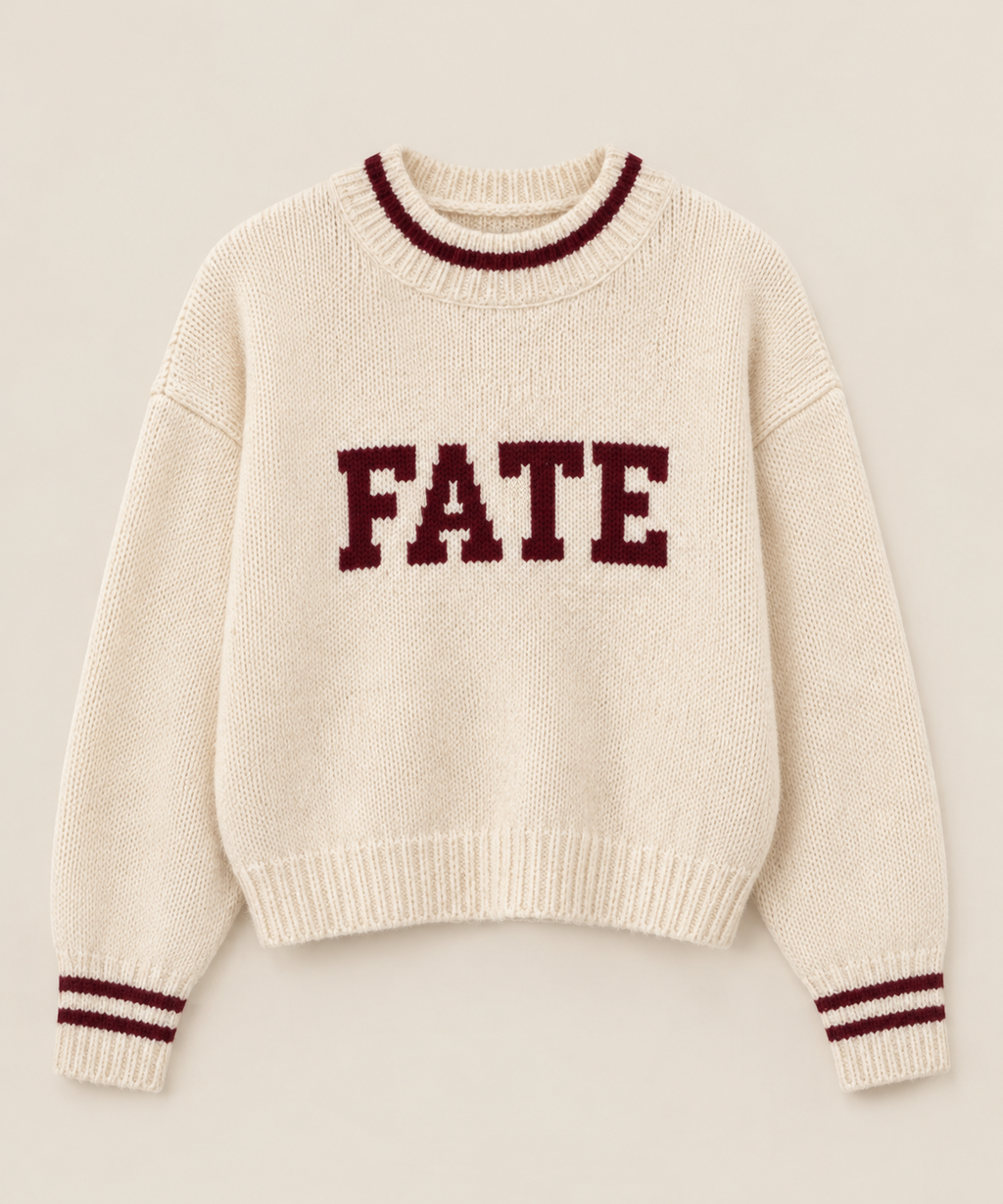The FATE Varsity Knit